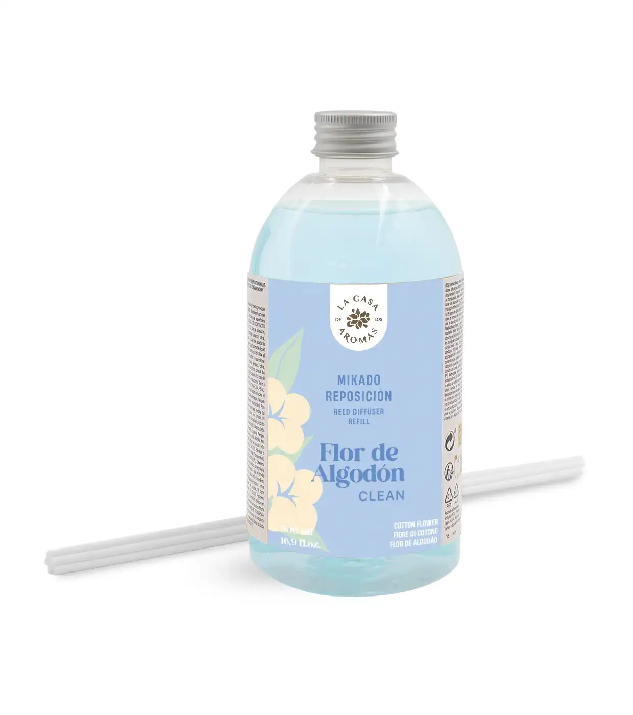 La Casa de los Aromas - Recarga ambientador mikado 500ml - Algodón - La Casa de los Aromas - Comparador de precios