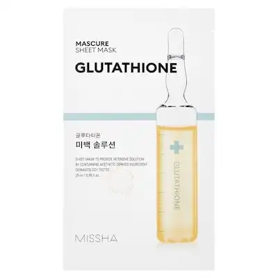 Missha Missha Mascure Whitening Solution Sheet Mask, 28 ml - Missha - Comparador de precios
