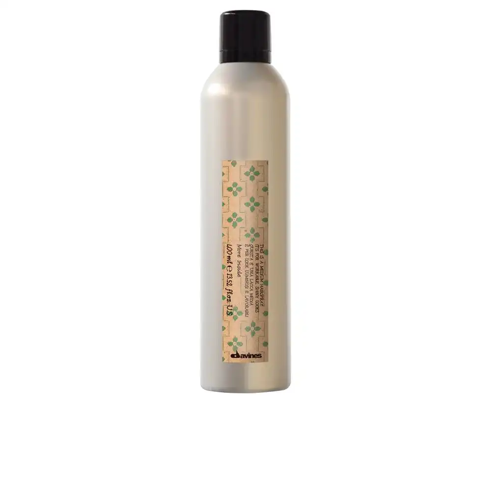 More Inside medium hold hair-spray 400 ml - Davines - Comparador de precios