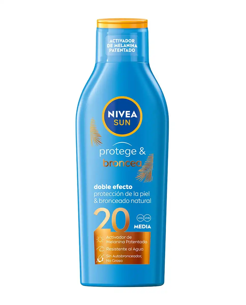 NIVEA - Protección Solar Doble Efecto Protege & Broncea SPF 20 Sun - Nivea - Comparador de precios
