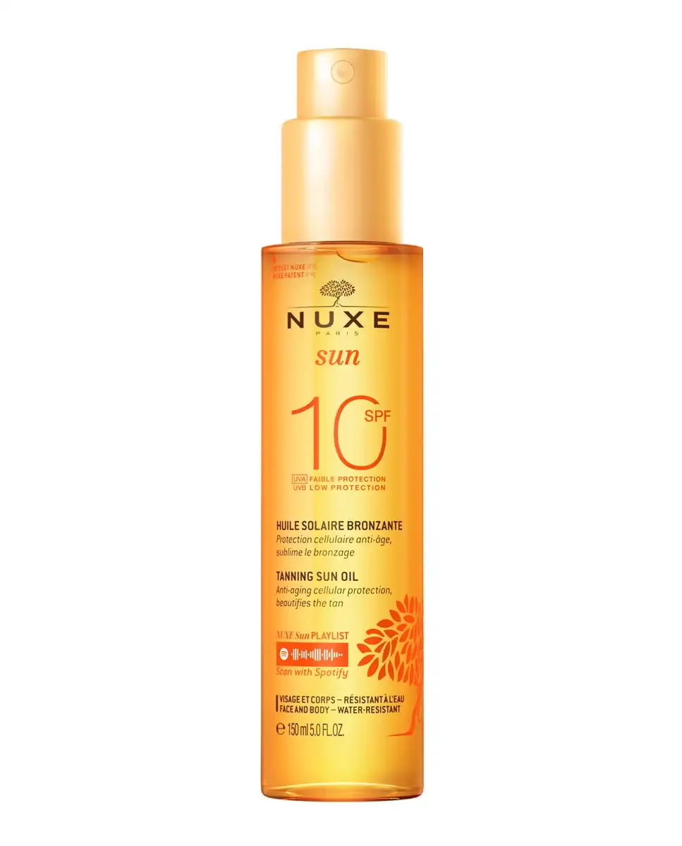 Nuxe - Aceite Bronceador Rostro Y Cuerpo SPF 10 Sun - NUXE - Comparador de precios