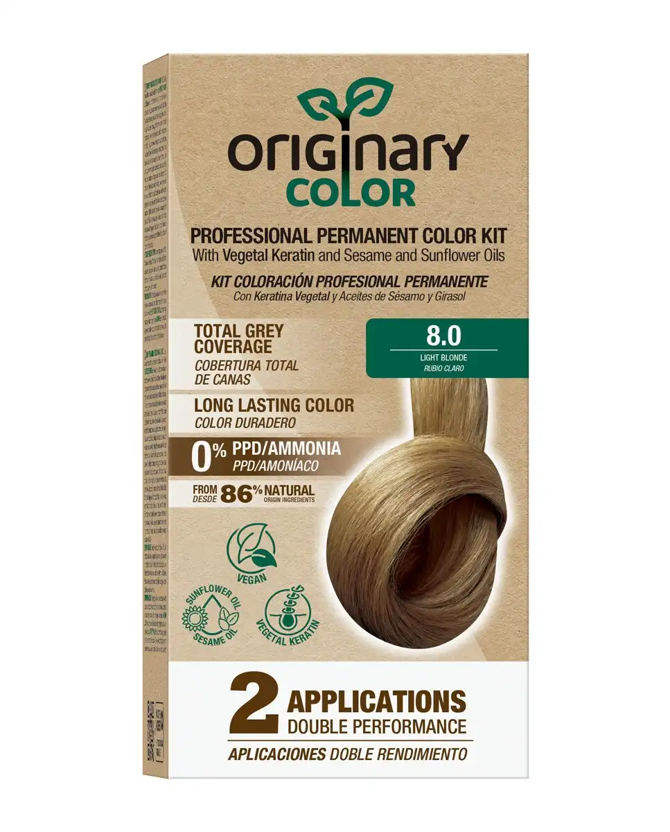 Originary Color - Kit de Coloración Profesional Permanente en Dos Aplicaciones Originary Color. - Originary Color - Comparador de precios