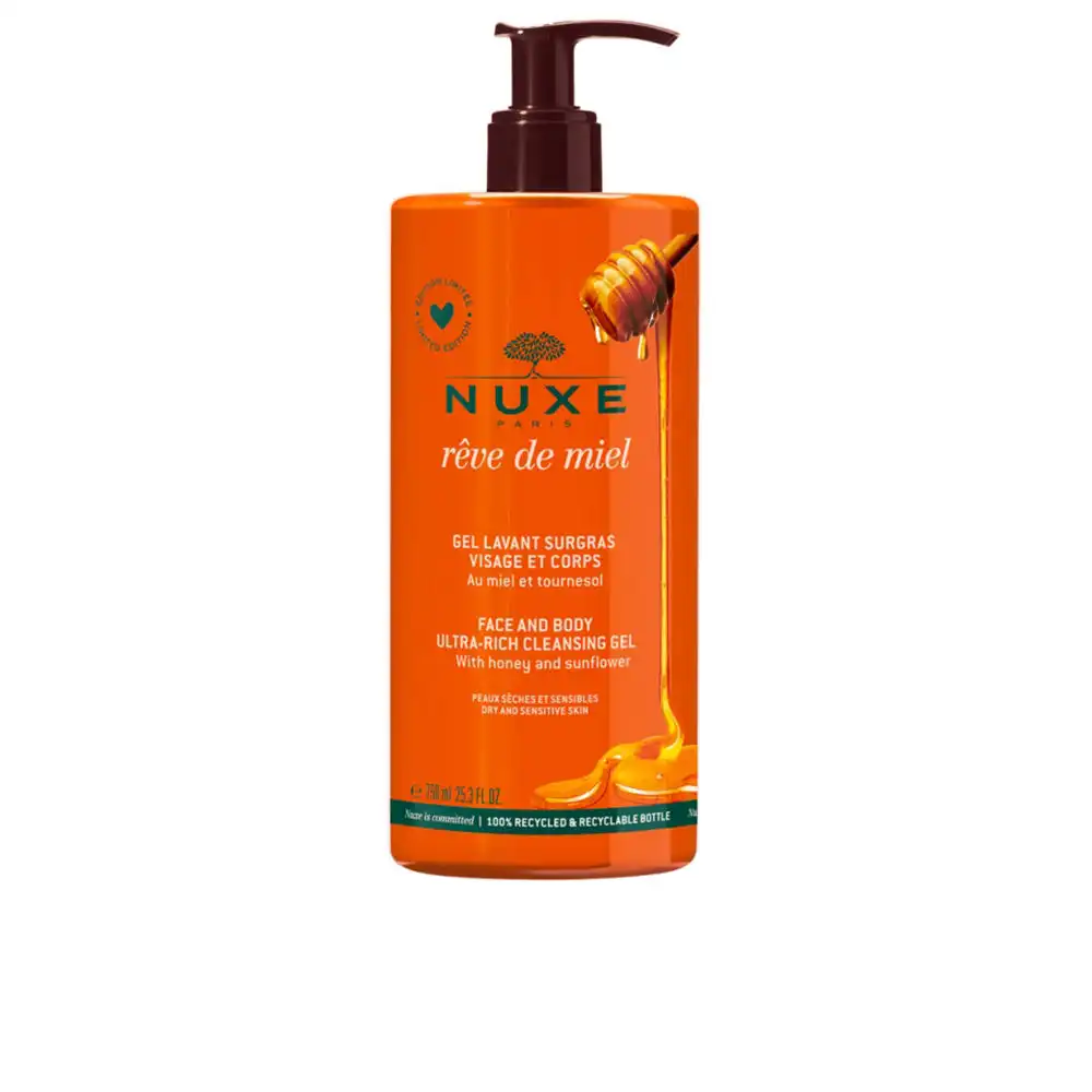 Rêve De MIEL gel limpiador dermatológico 750 ml - NUXE - Comparador de precios