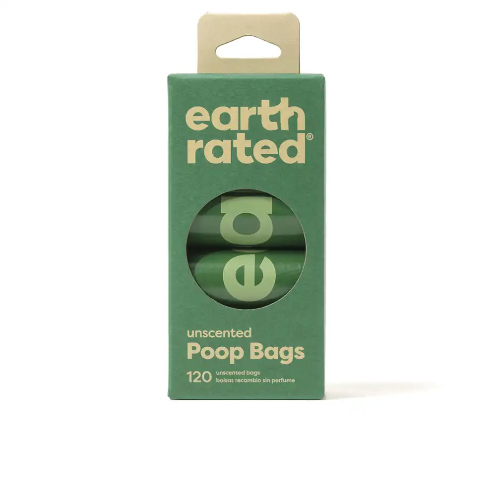 Rollos Bolsa mascota recambio #sin perfume 8 x 15 u - Earth Rated - Comparador de precios