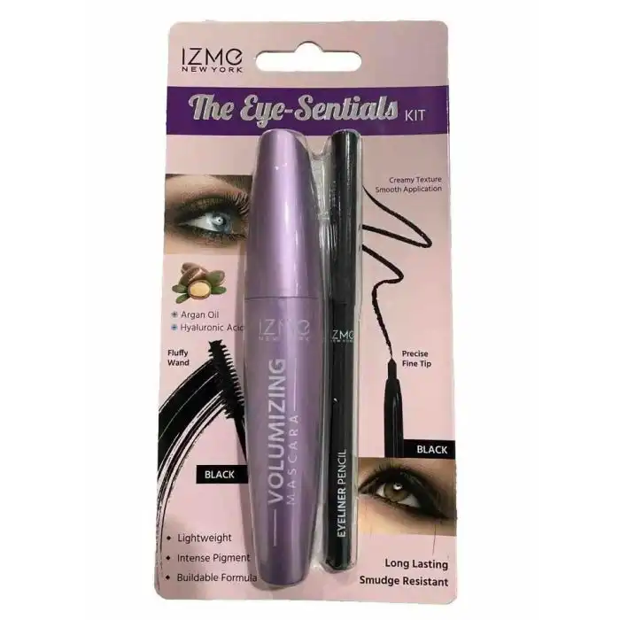 Set de Máscara de Pestañas + Lápiz Delineador The Eye-Sentials 6 ml - Izme - Comparador de precios