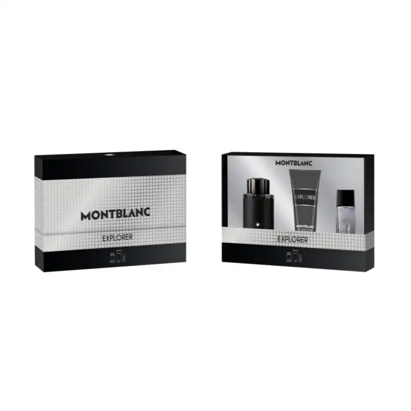 Set Explorer Eau De Parfum 100 Ml +15 Ml + Shower Gel - Montblanc - Comparador de precios