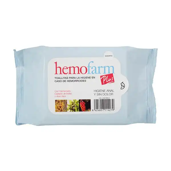 Toallitas Higiénicas Sobre - Hemofarm - Comparador de precios