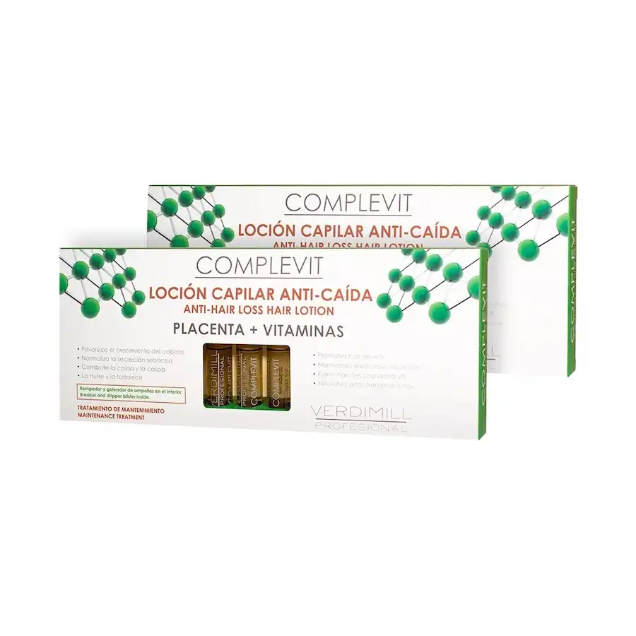 Verdimill - Complevit Anti-Caída con Placenta Vegetal y Vitaminas Tónicos capilares 10 ml unisex - Verdimill - Comparador de precios