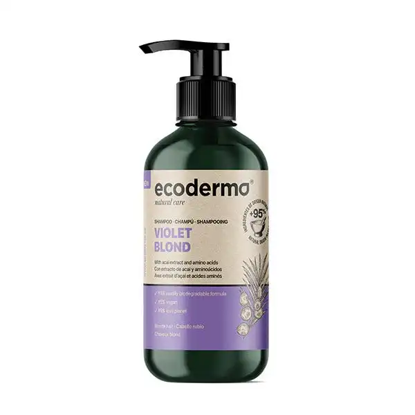 Violet Blond Shampoo - ECODERMA - Comparador de precios