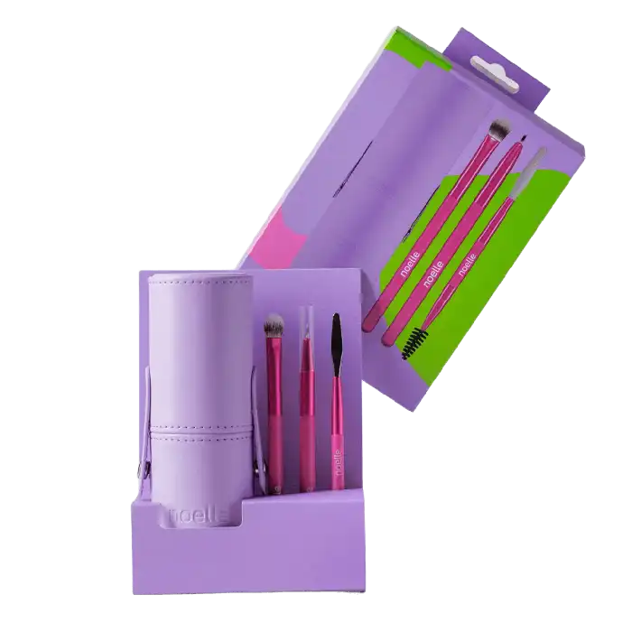 ¡22% DTO! Set de Mini Brochas y Estuche 3/1 On-The-Go - Elle - Comparador de precios