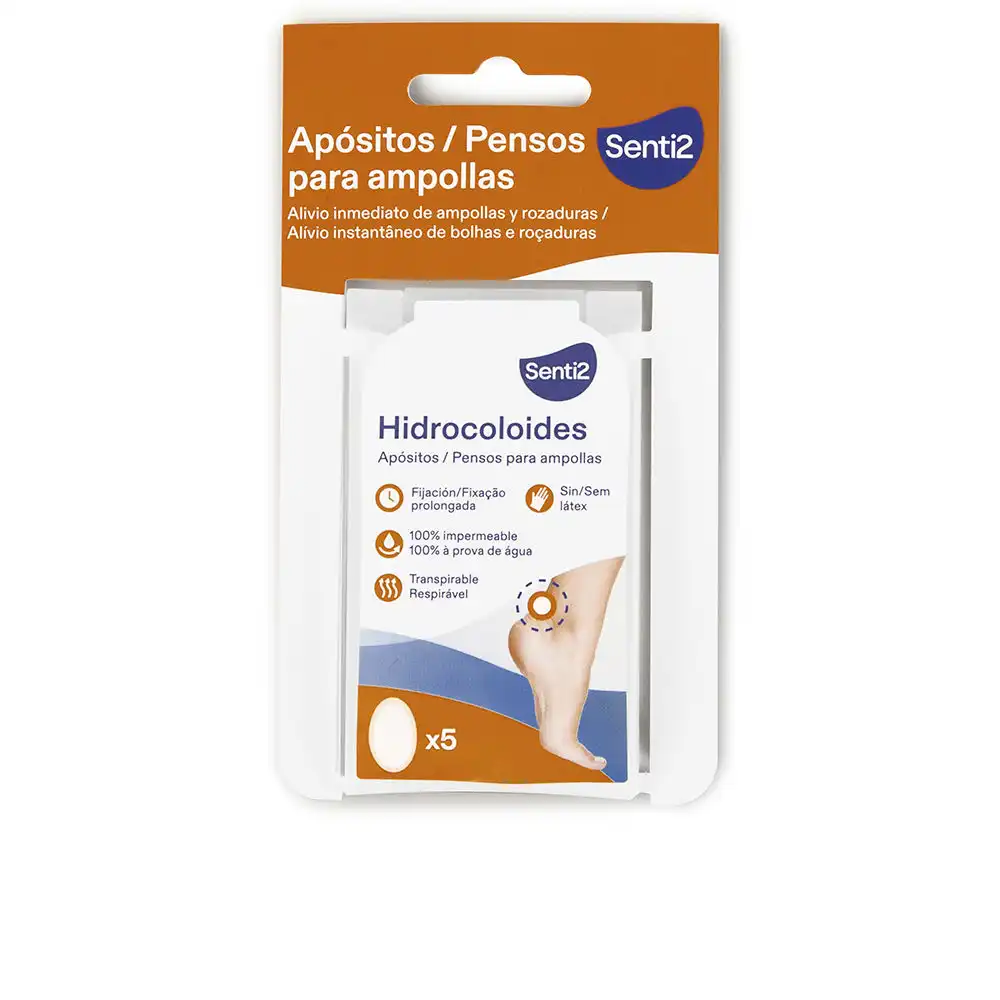 Apósitos hidrocoloides para ampollas 5 u - SENTI2 - Comparador de precios