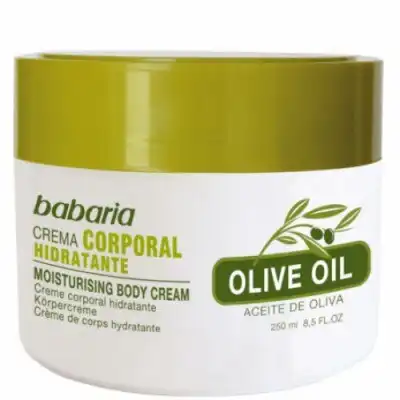 Babaria Crema Corporal Aceite De Oliva, 250 ml - Babaria - Comparador de precios