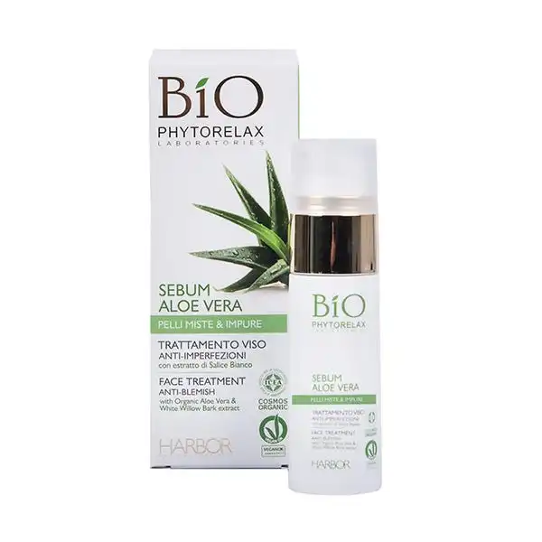 Bio Sebum Aloe Vera Face Treatment Anti-Blemish - Phytorelax - Comparador de precios