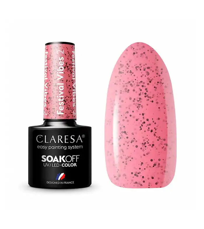 Claresa - Esmalte semipermanente Soak off Festival Vibes - 2 - Claresa - Comparador de precios