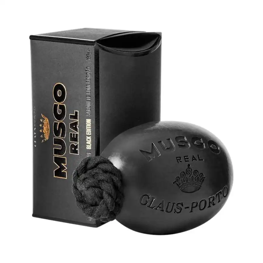 Claus Porto - Edición en negro Jabón en una cuerda Jabones 190 g male - Claus Porto - Comparador de precios
