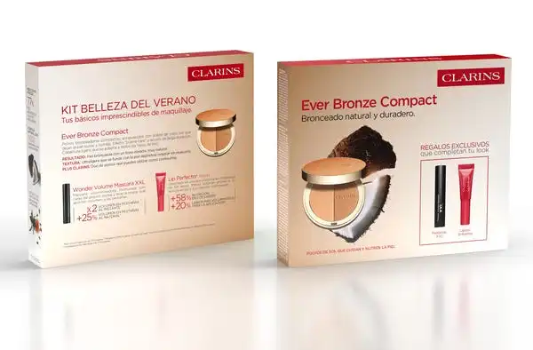 Cofre Ever Bronze Compact - Clarins - Comparador de precios