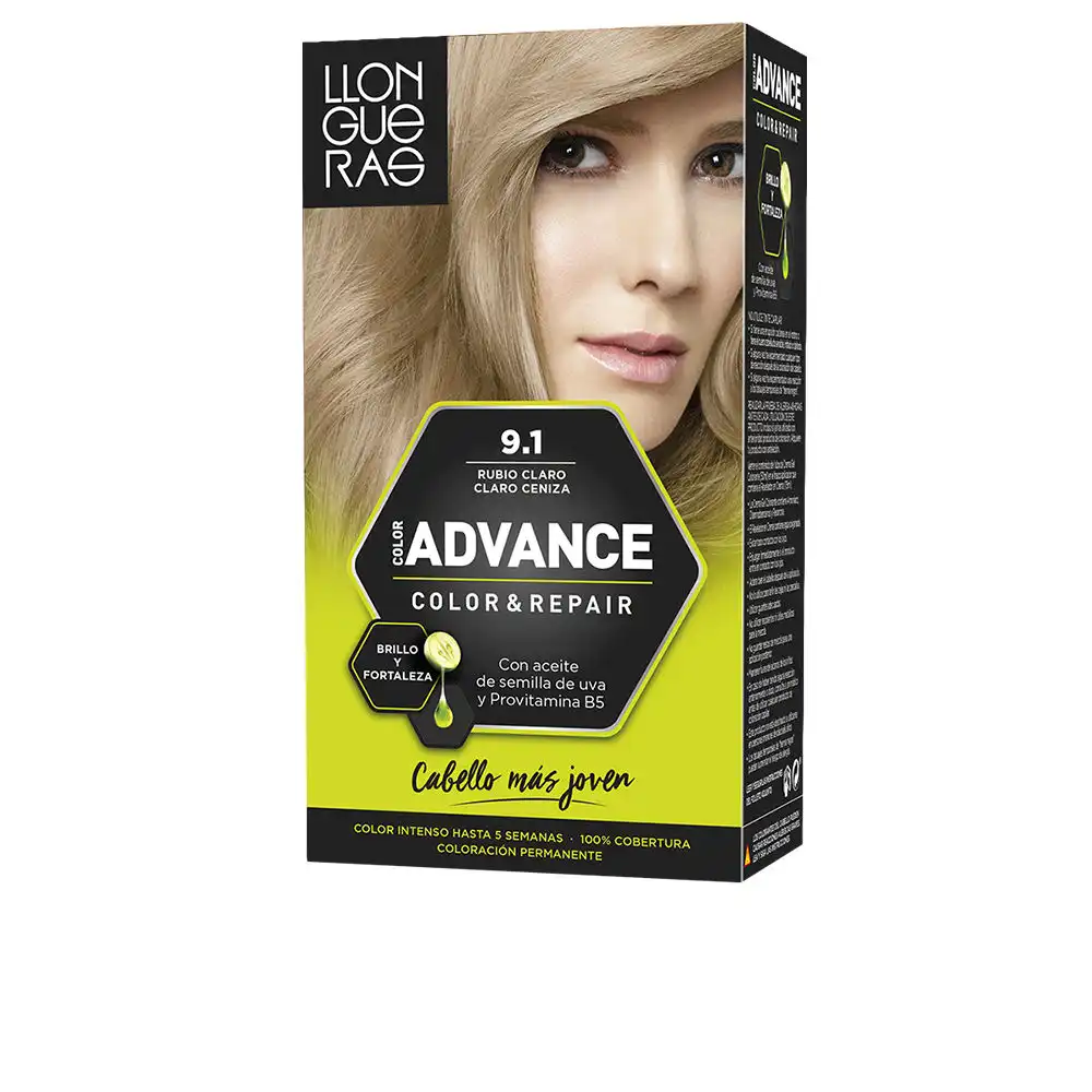 Color Advance #9,1-rubio claro claro ceniza 1 u - Llongueras - Comparador de precios