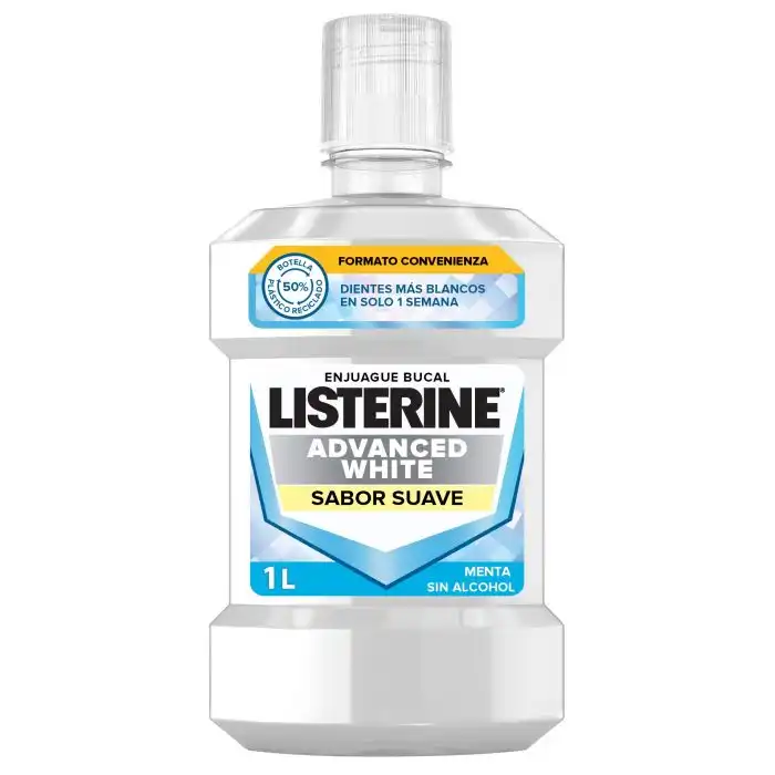 Colutorio Blanqueador Avanzado 1000 ml - Listerine - Comparador de precios
