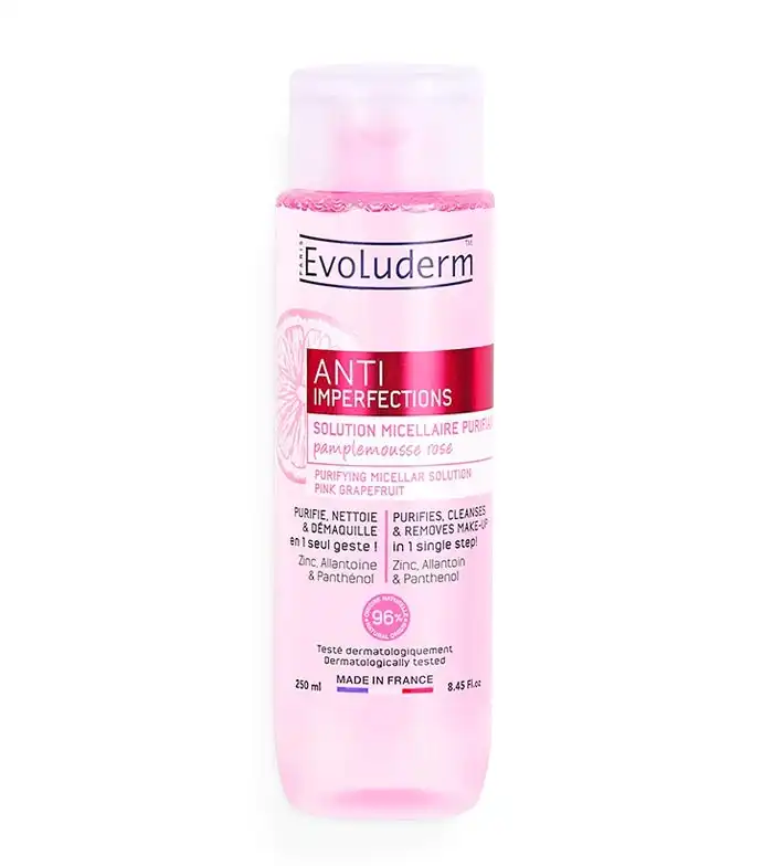 Evoluderm - Agua micelar purificante anti-imperfecciones - Evoluderm - Comparador de precios