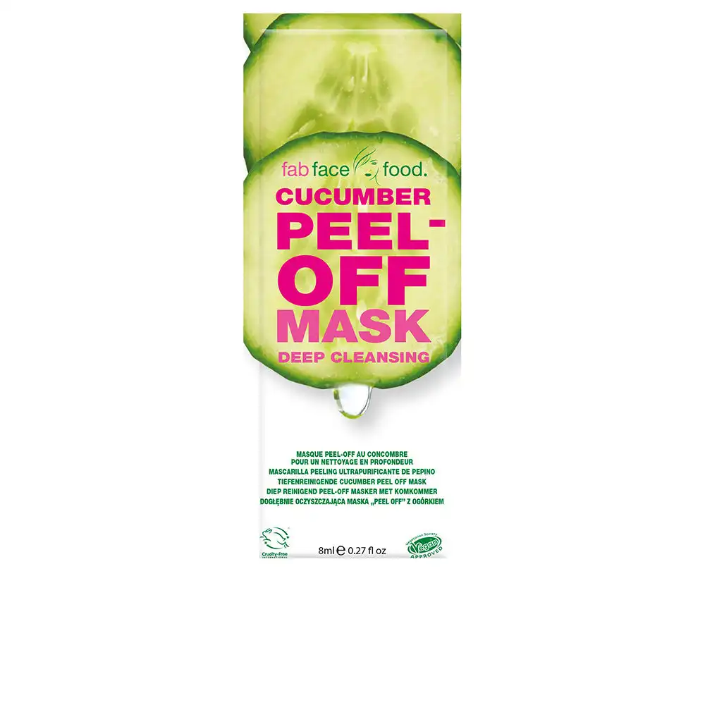 Fab Face Food Cucumber mascarilla peeling ultrapurificante de pepino 8 ml - 7th Heaven - Comparador de precios
