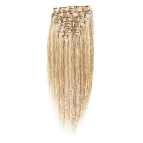 Fashiongirl - Extensiones Con Clip Fashiongirl #60 Rubio Platino - 65 Cm Extensiones de cabello 1 pieces Marrón claro unisex - Fashiongirl - Comparador de precios