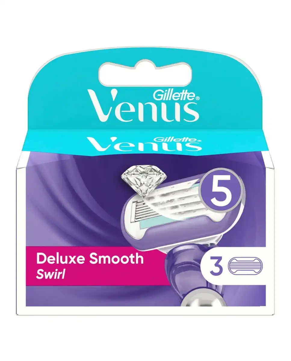 Gillette - Recambios Para Maquinilla Depilatoria Deluxe Smooth Swirl Venus - Gillette - Comparador de precios