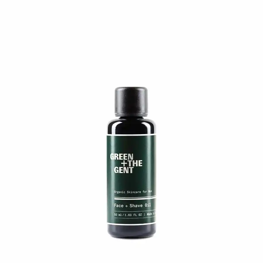 Green + The Gent - Cara + aceite de afeitar Afeitado 50 ml unisex - Green + The Gent - Comparador de precios