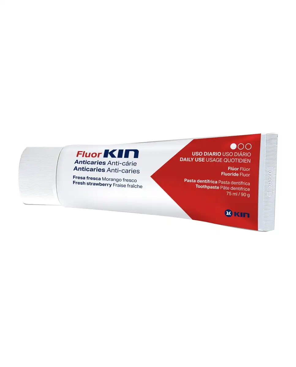Kin - Pasta Dentífrica Anticaries Fresa Fluor 75 Ml - Kin - Comparador de precios