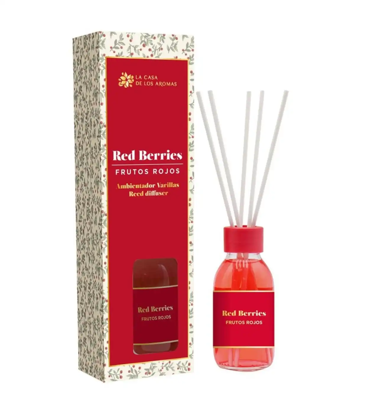 La Casa de los Aromas - Ambientador mikado Christmas 95ml - Red Berries - La Casa de los Aromas - Comparador de precios
