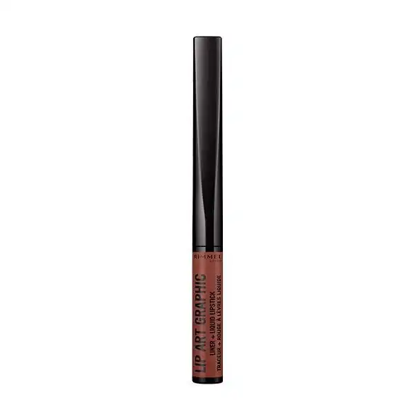 Lip Art Graphic Liner + Liquid Lipstick 760 Brown Sugar - Rimmel London - Comparador de precios