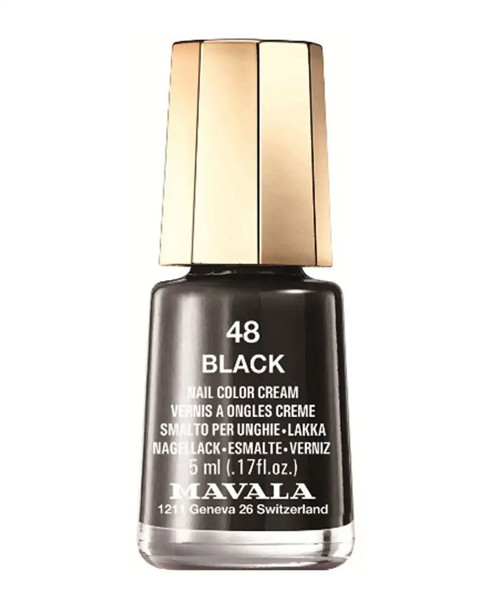 Mavala - Esmalte De Uñas Black 48 Color - MAVALA - Comparador de precios
