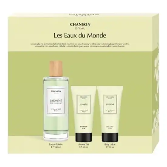 Mejor Dto!   Les Eaux du Monde Jasmine Estuche 100 ml Eau de Toilette - CHANSON DEAU - Comparador de precios