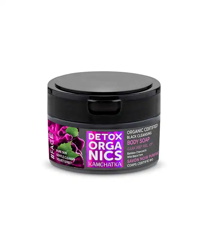 Natura Siberica - *Detox Organics* - Jabón corporal limpiador negro - Natura Siberica - Comparador de precios