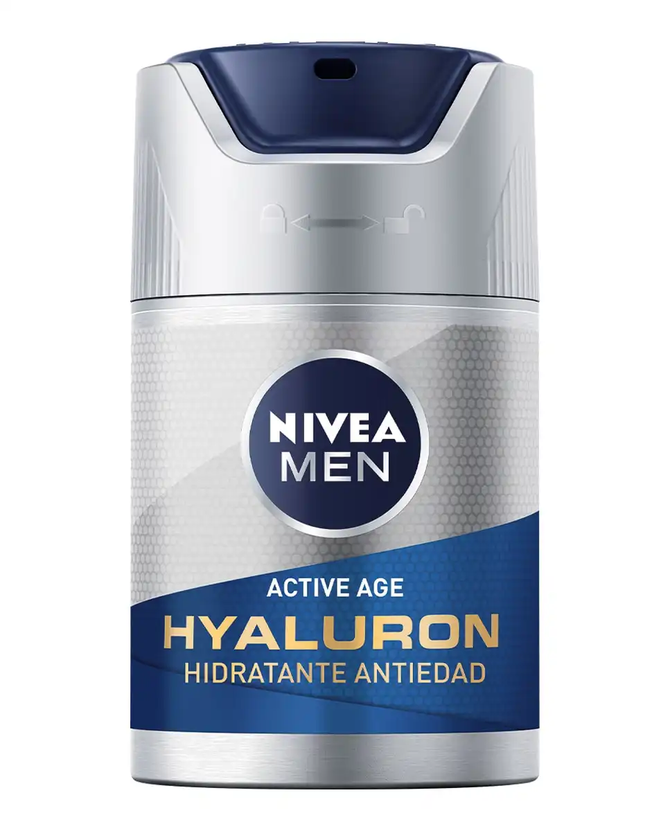 NIVEA - Hidratante Antiedad Hyaluron Active Age SPF 15 Men - Nivea - Comparador de precios