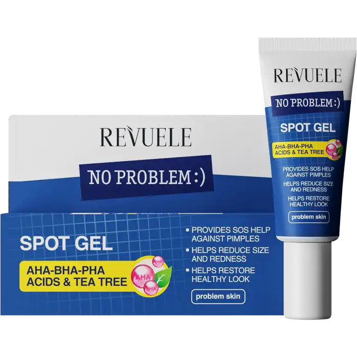 No Problem Spot Gel con AHA-BHA-PHA y Árbol del Té 25 ml - Revuele - Comparador de precios