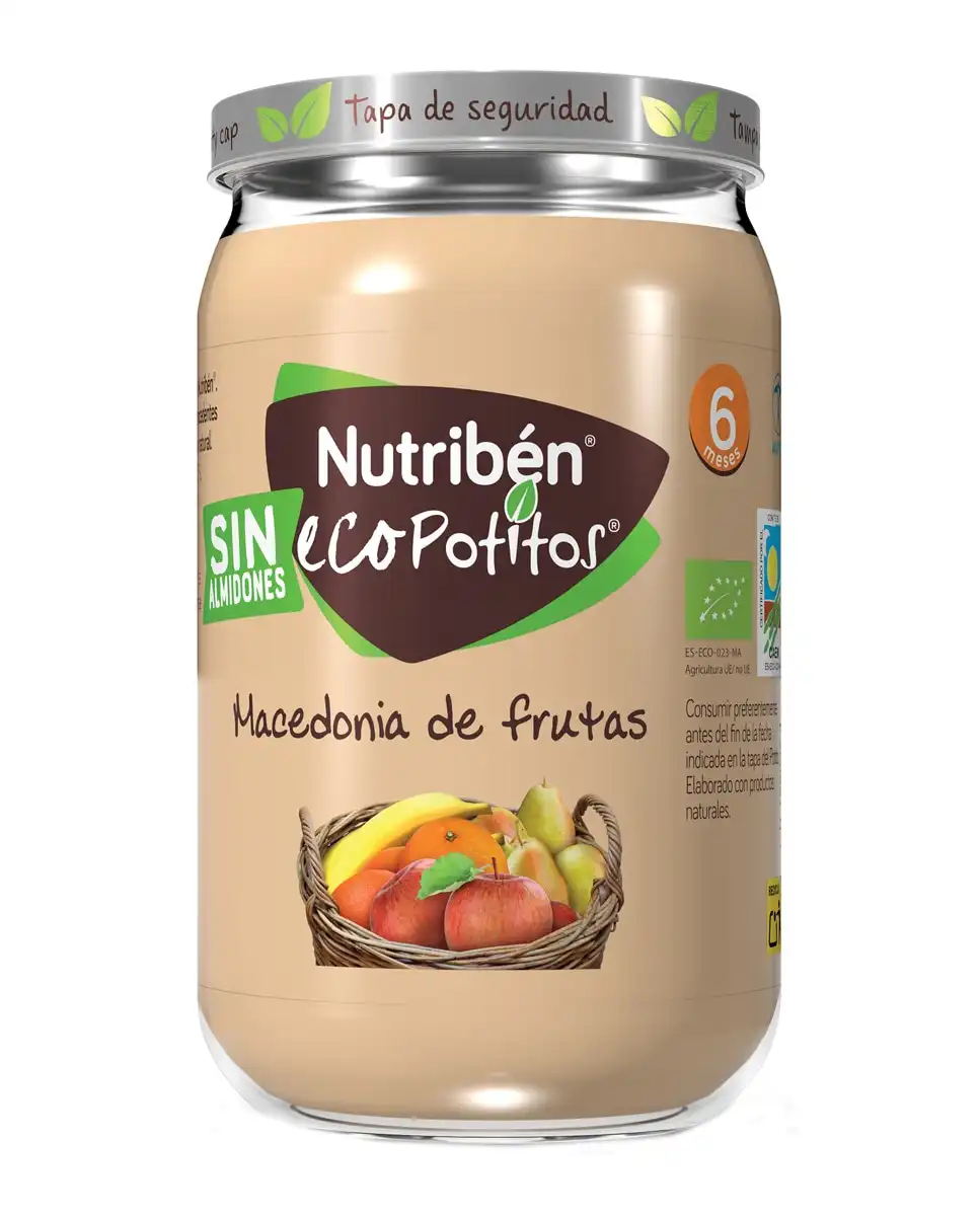 Nutribén® - Potito Eco Macedonia De Frutas 6 Meses - Nutribén® - Comparador de precios