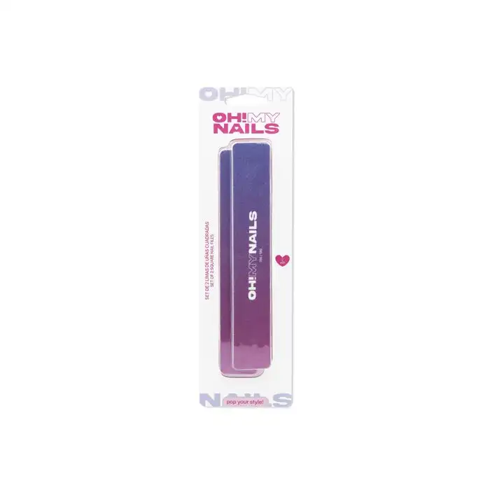 Oh My Nails Set 2 Limas Uñas Cuadradas - You Are The Princess - Comparador de precios
