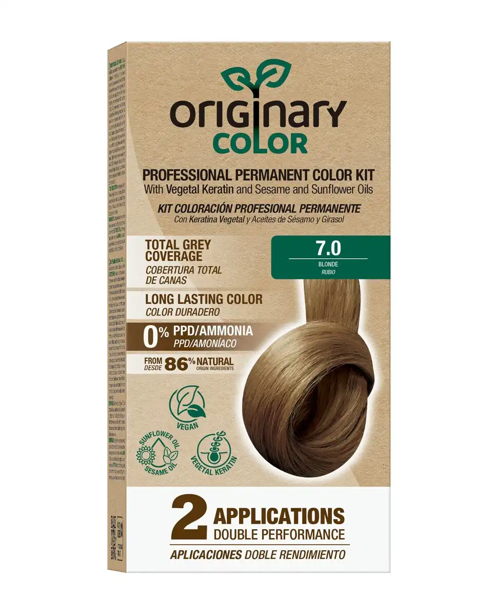 Originary Color - Kit de Coloración Profesional Permanente en Dos Aplicaciones Originary Color. - Originary Color - Comparador de precios