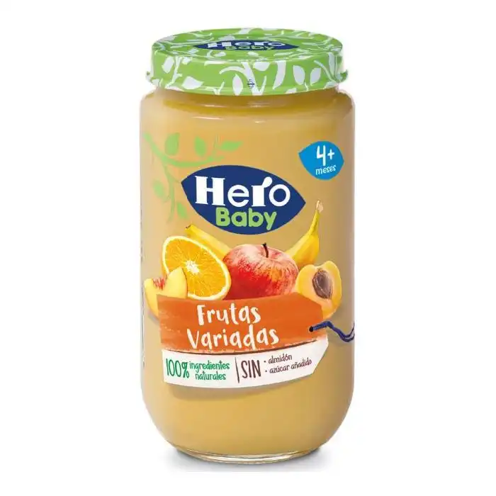 Potito de Frutas Variadas 235 gr - Hero Baby - Comparador de precios