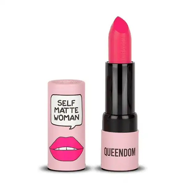 Self Matte Woman Lipstick Vibrant Fuchsia - QUEENDOM - Comparador de precios