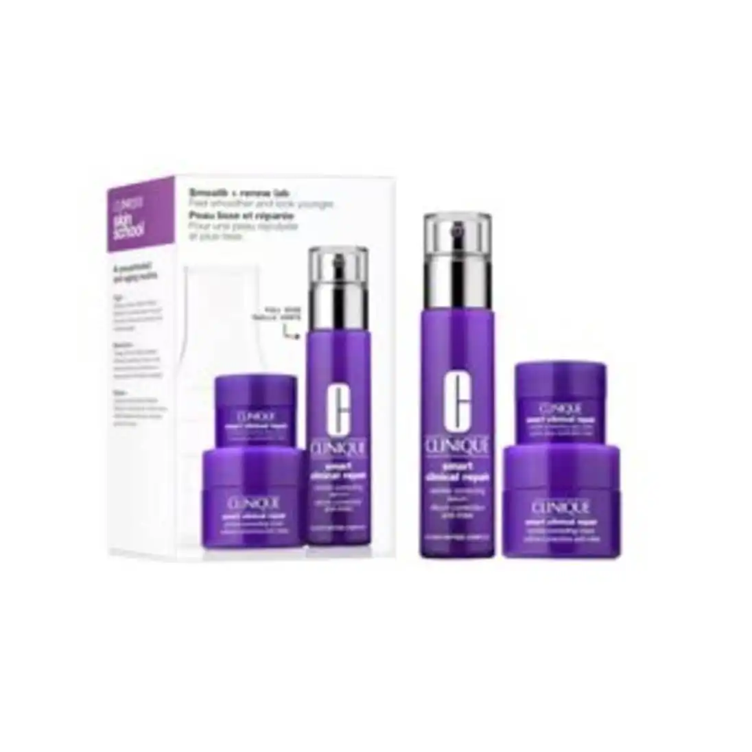 Smart Clinical Repair Repair Smooth + Renew Lab Estuche Set de tratamiento facial - Clinique - Comparador de precios