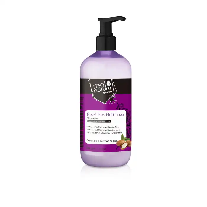 ¡39% DTO! Champú Pro-Lisos AntiFrizz Argan Sin Sal 500 ml - Real Natura - Comparador de precios