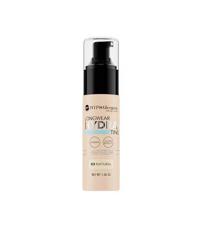 Bell - *Hydra* - Base de maquillaje hipoalergénica Long Wear - 03: Natural - Bell - Comparador de precios