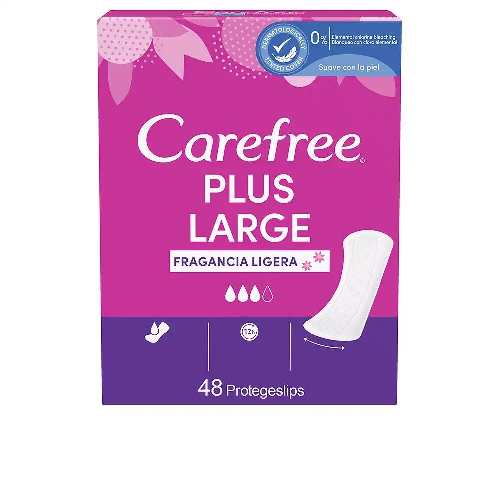Carefree Plus Large protector fragancia ligera 48 u - CAREFREE - Comparador de precios