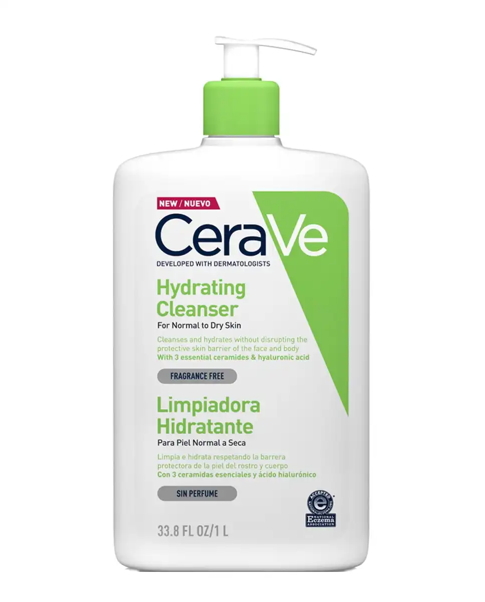Cerave - Gel Limpiador Hidratante 1 L - CeraVe - Comparador de precios
