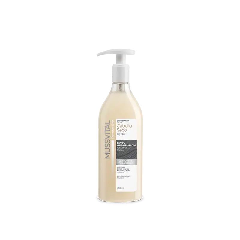 Champu Cabello Seco Dermactive 400 Ml - Mussvital - Comparador de precios