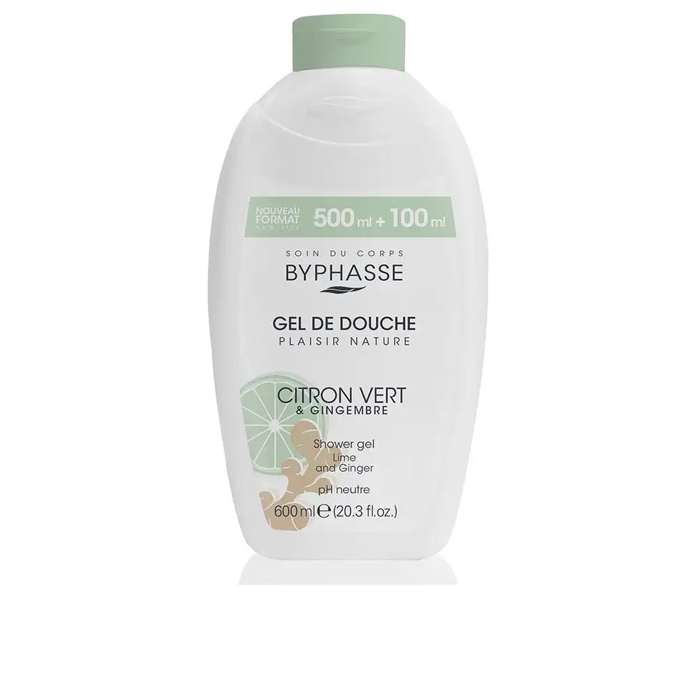 Citron Vert & Jengibre gel de ducha 600 ml - Byphasse - Comparador de precios