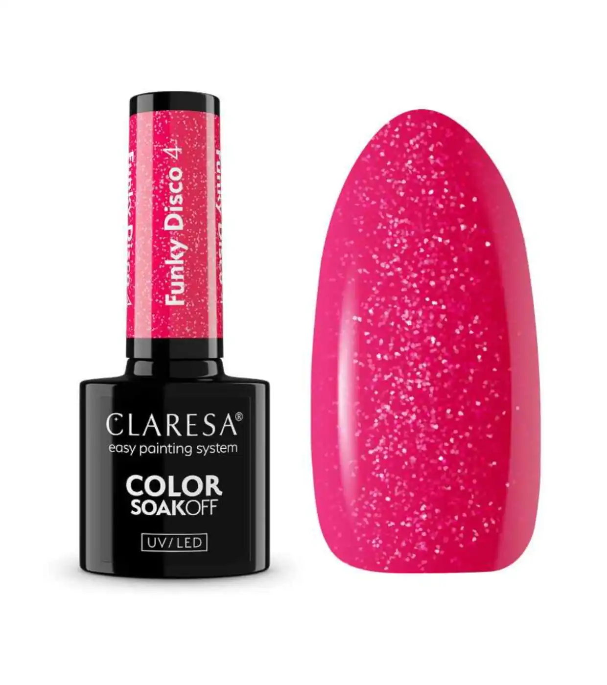 Claresa - *Funky Disco* - Esmalte de uñas semipermanente - 04 - Claresa - Comparador de precios