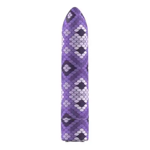 Custom Bullets Bala Recargable Snake Lila 10 Intensidades 1 und Bala Vibradora Recargable - Custom Bullets - Comparador de precios