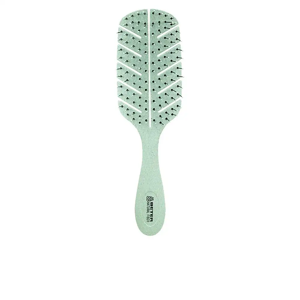 Detangling natural fiber cepillo #verde 1 u - Beter - Comparador de precios